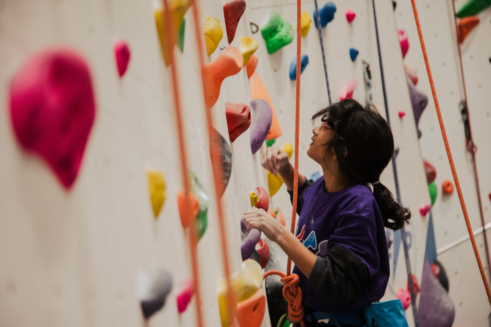 NICAS climbing session